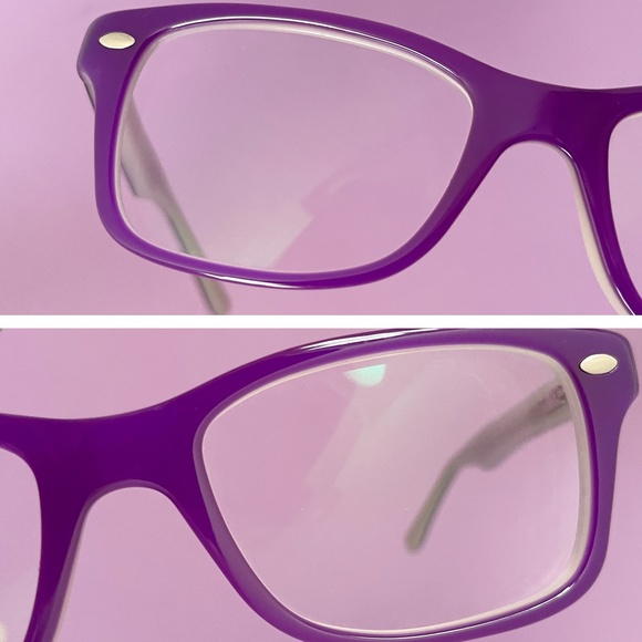 Ray-Ban Child RB 1531 3591 Violet on Opal Ice Eyeglasses Frames 48-16 130 - Picture 12 of 16